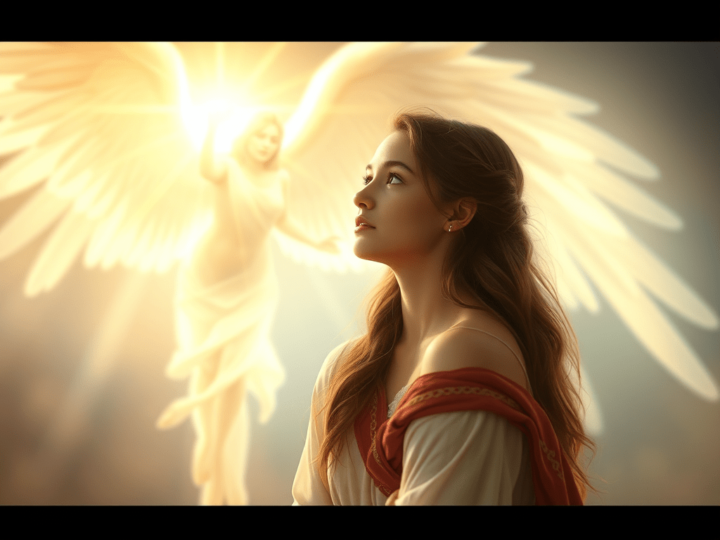 Enkeli ilmestyi Neitsyt&nbsp;Marialle