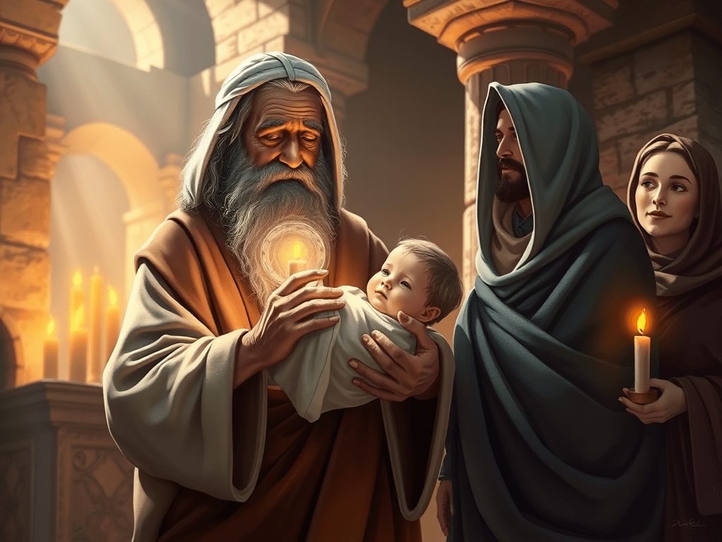 Jeesus ympärileikattiin ja profeetat saivat nähdä&nbsp;lapsen