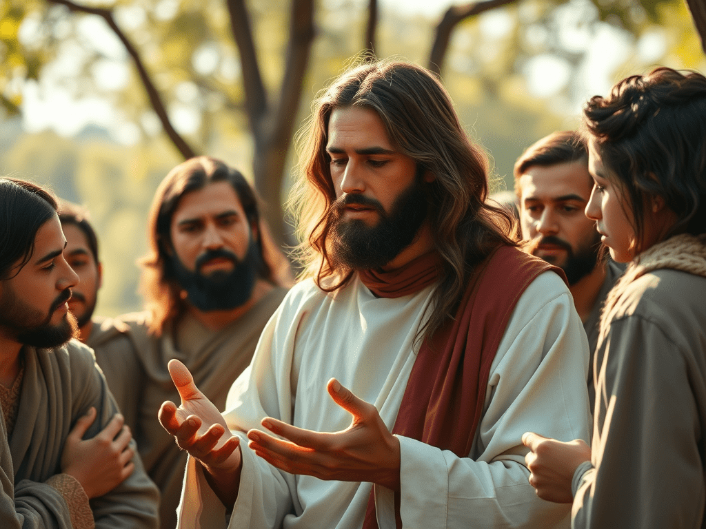 Jeesus opetti rukoilemaan