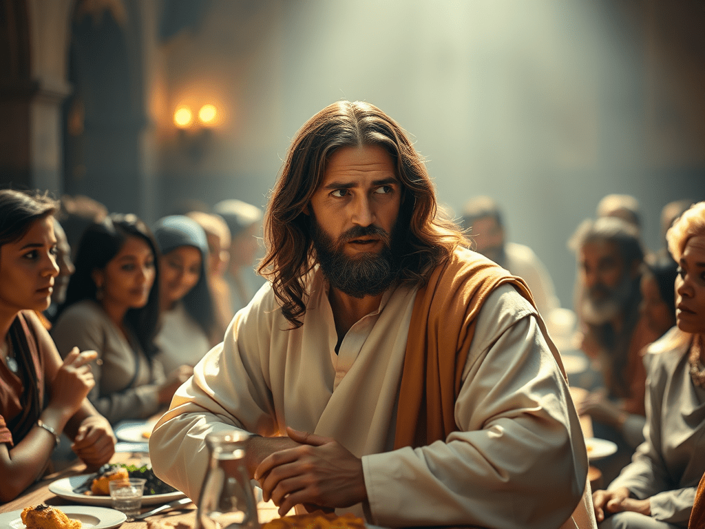 Jeesus opetti nöyryydestä