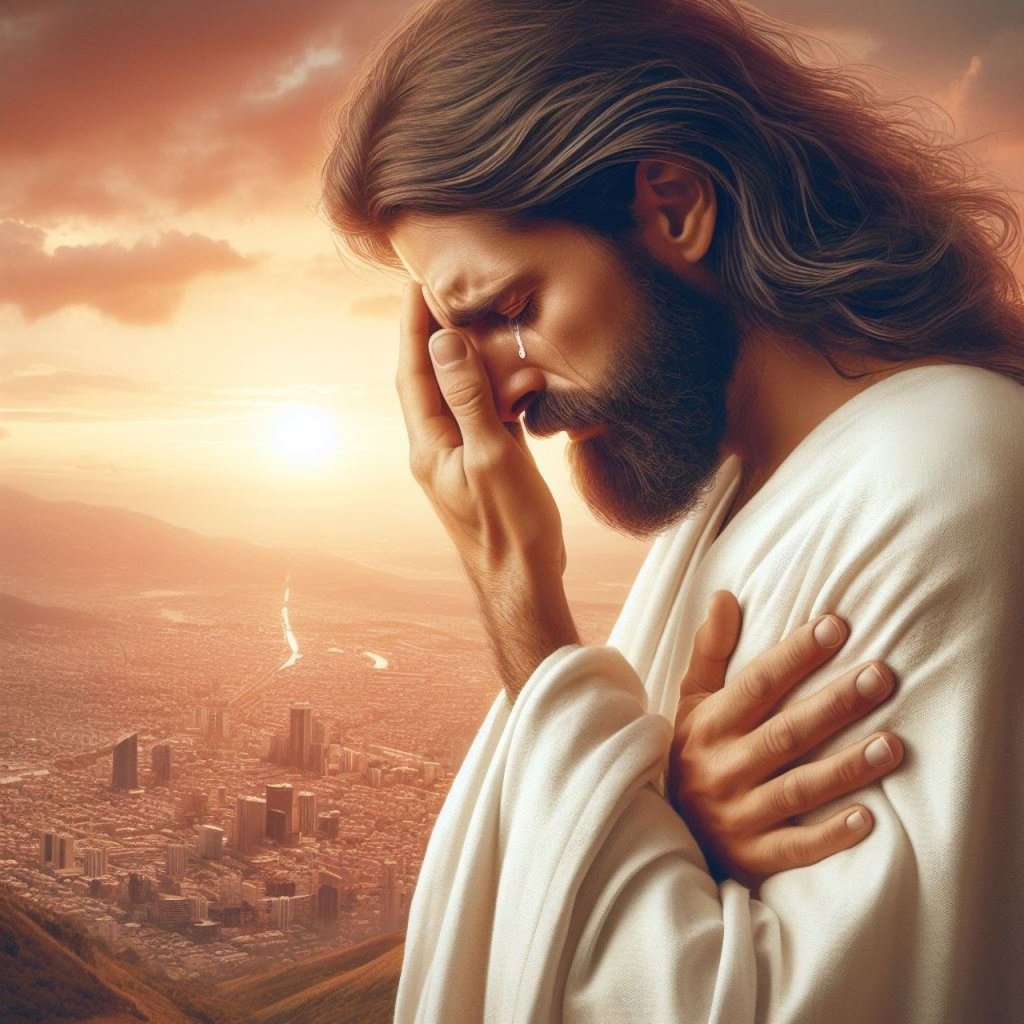 Jeesus itki Jerusalemia