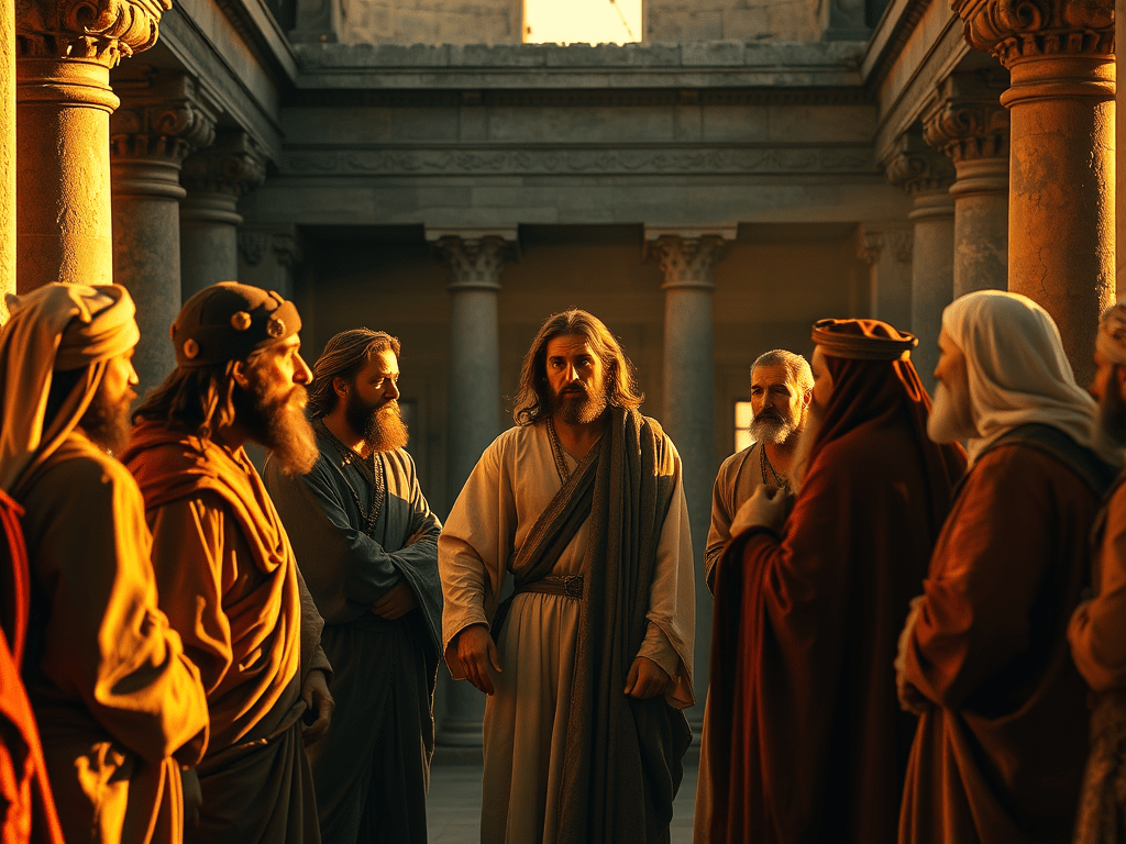 Jeesukselta kysyttiin ylösnousemuksesta