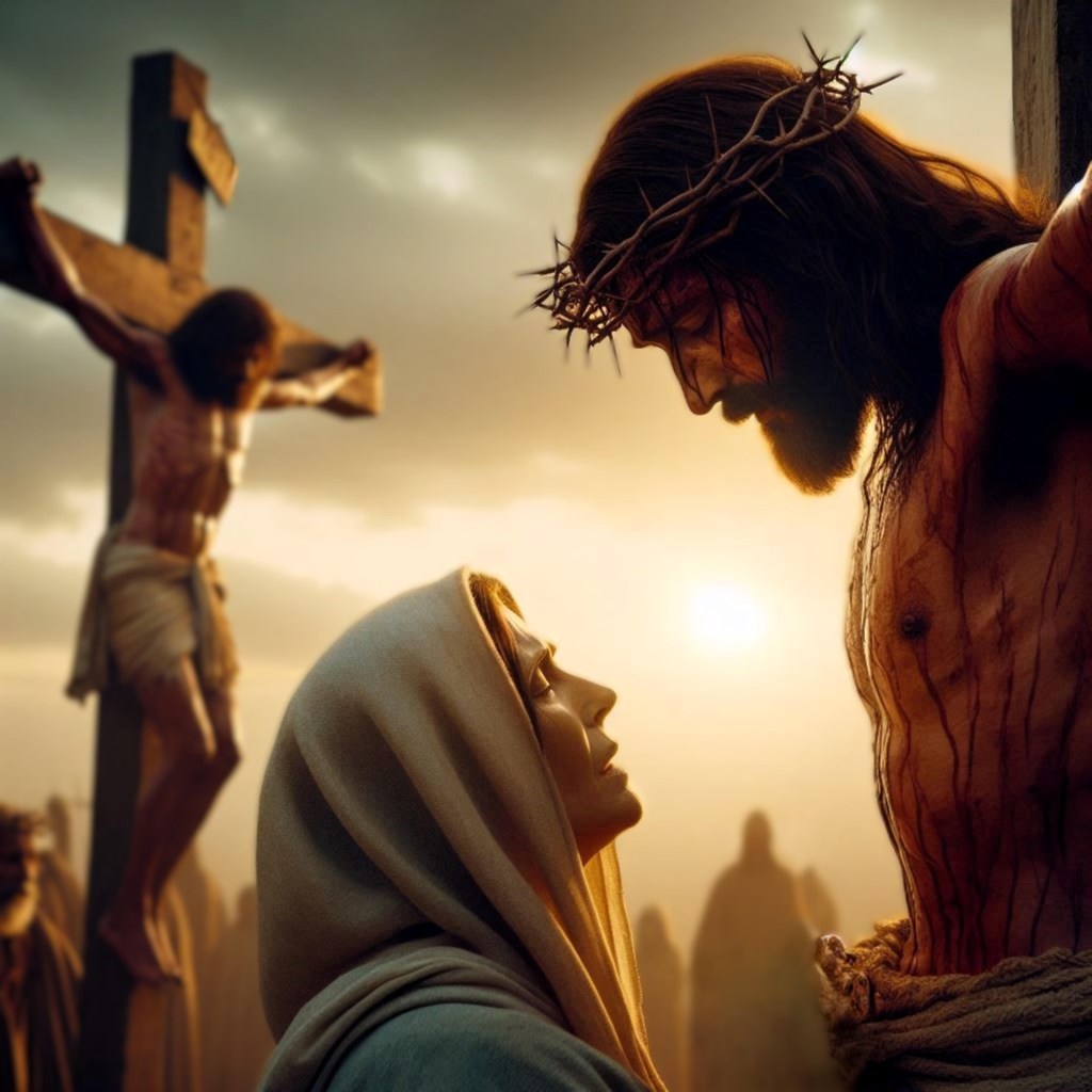 Jeesus pelasti vielä ristinpuussa&nbsp;rikollisen