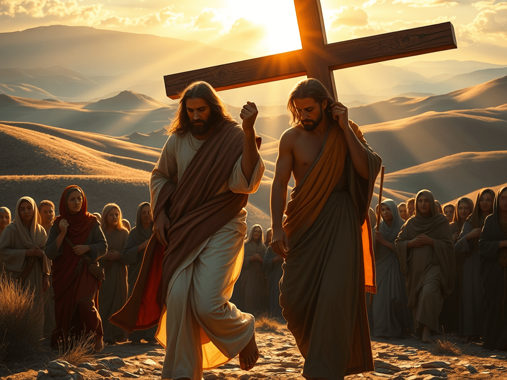 Jeesus matkalla ristille