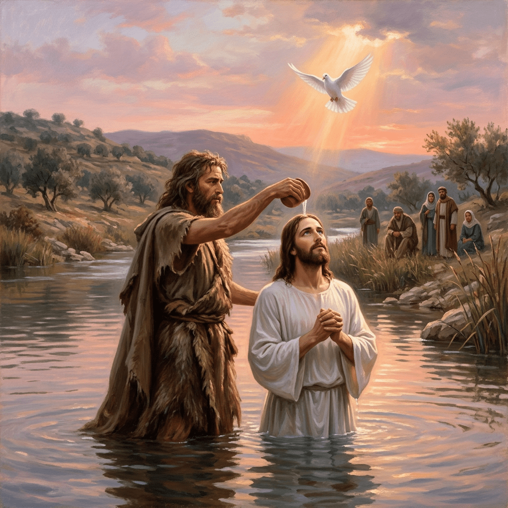 Jeesus kastettiin