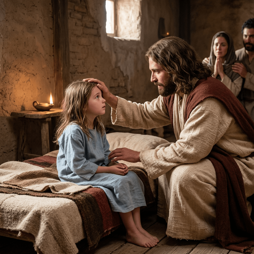 Jeesus herätti kuolleen&nbsp;tytön