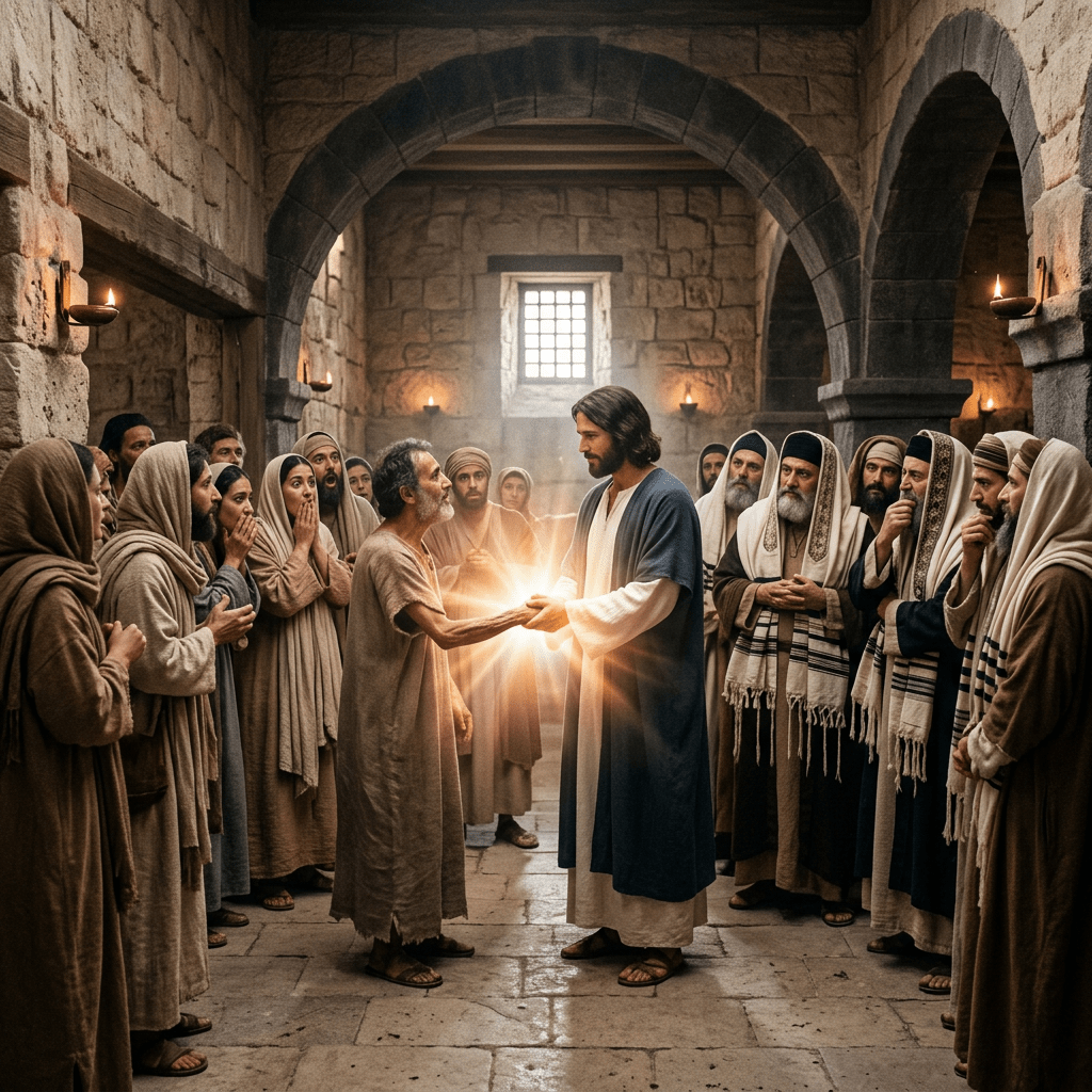 Jeesus paransi sapattina vastoin&nbsp;sääntöjä