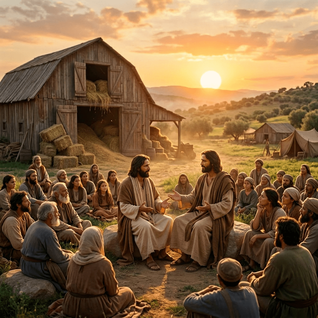 Jeesus opetti rikkaudesta