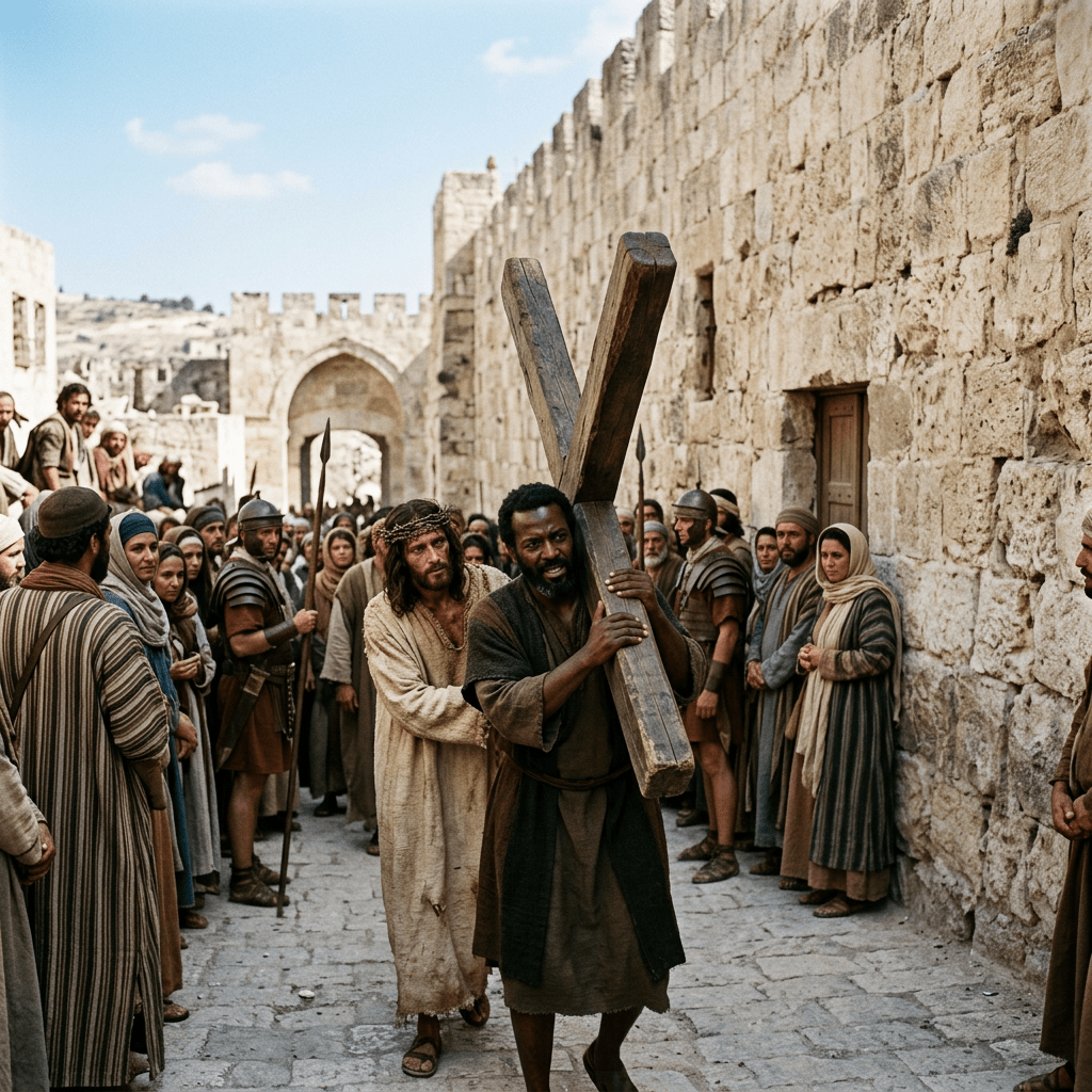 Jeesus matkalla ristille