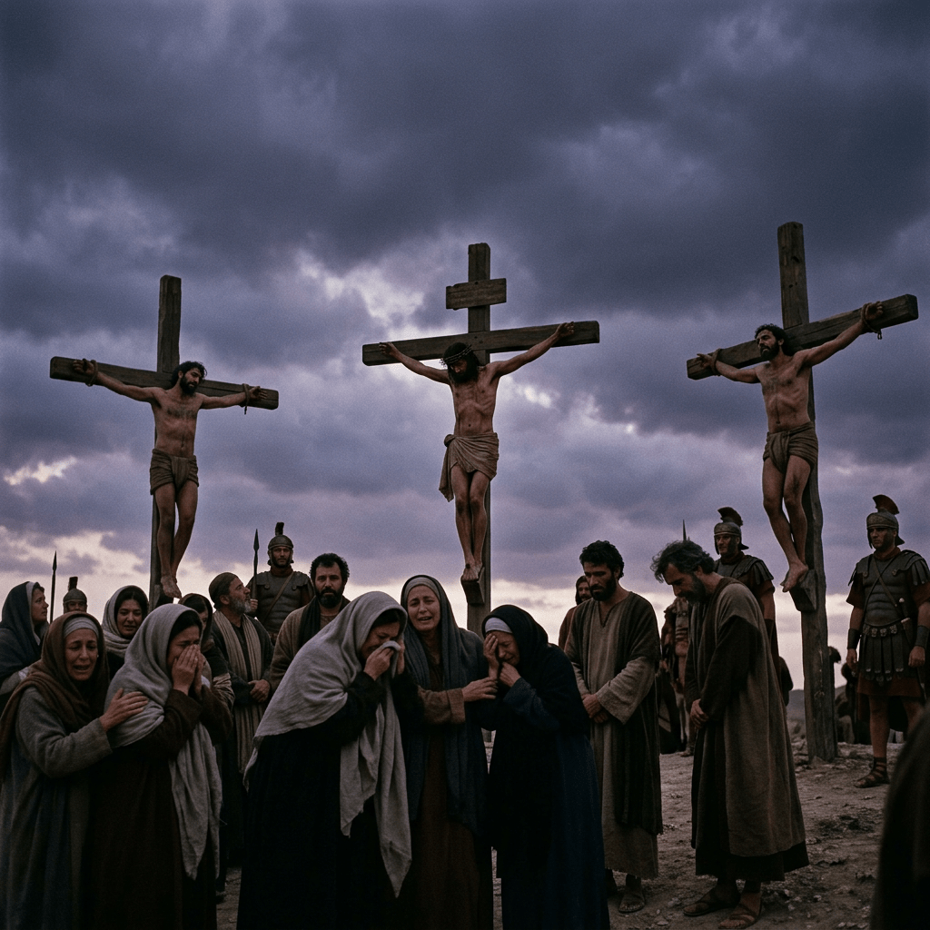 Aurinko pimeni ja Jeesus&nbsp;kuoli