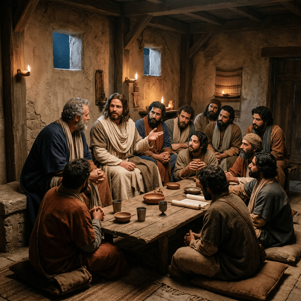 Jeesus lupasi apostoleille kuninkaallisen&nbsp;vallan